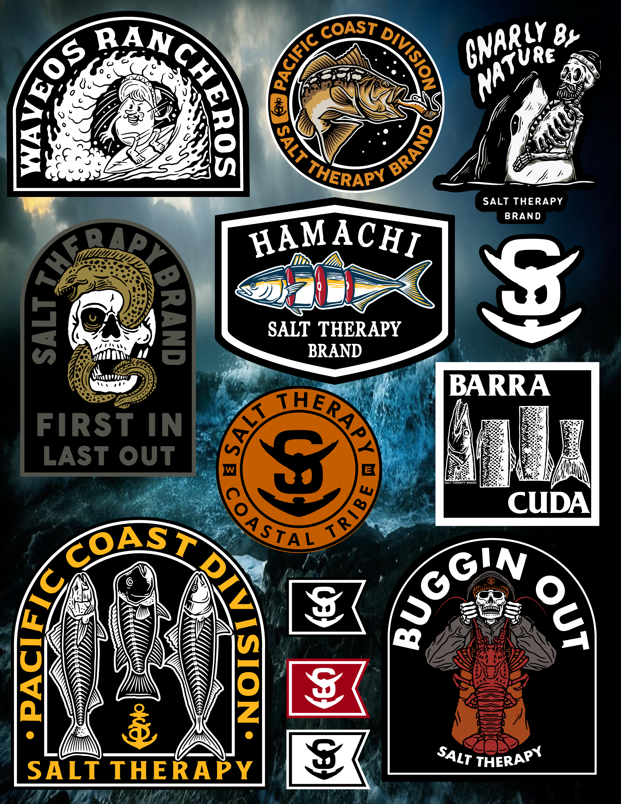 Salt Company Sticker STICKERS & MORE | Salt Therapy Brand